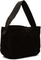 Taiga Takahashi Brown Lot.004 Newsboy Bag
