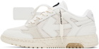Off-White White & Off-White Slim Out Of Office Sneakers