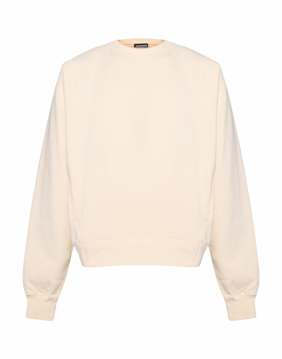 Jacquemus Mens Sweatshirt Cream