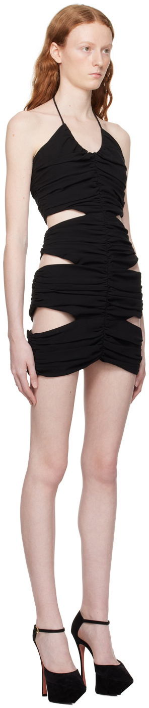 Mônot Black Cut Out Minidress