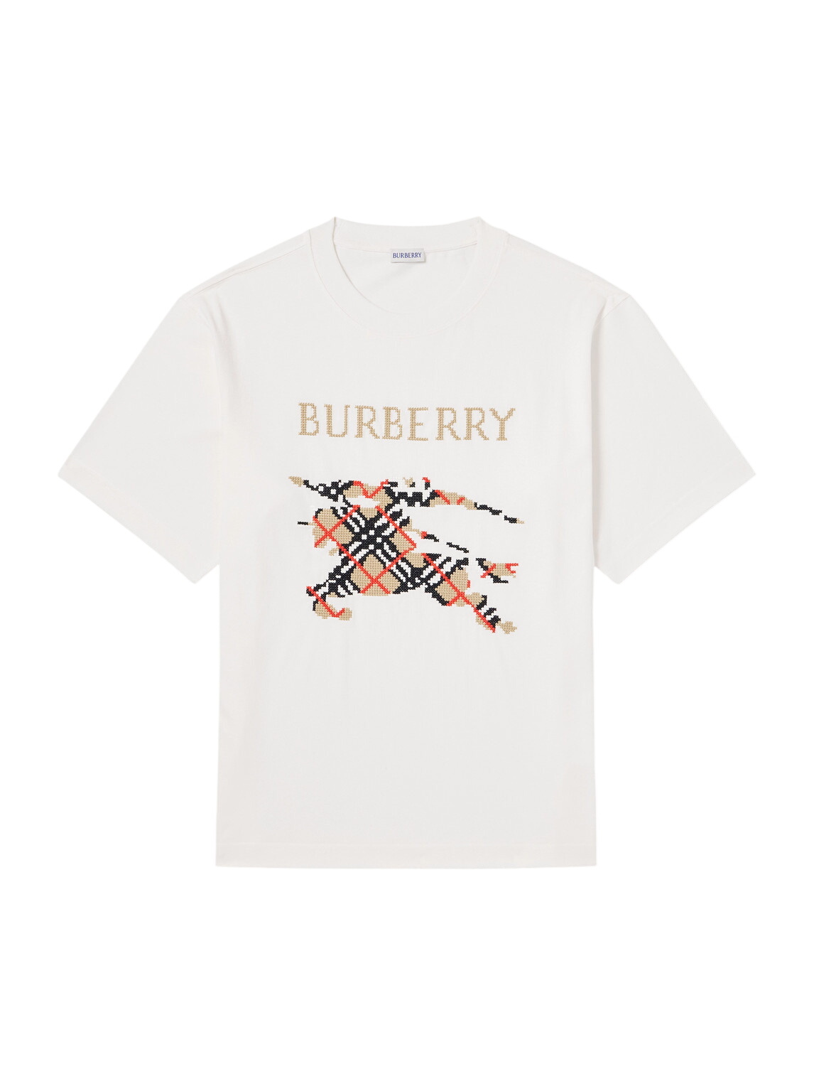 Burberry White Bambi T-Shirt Burberry