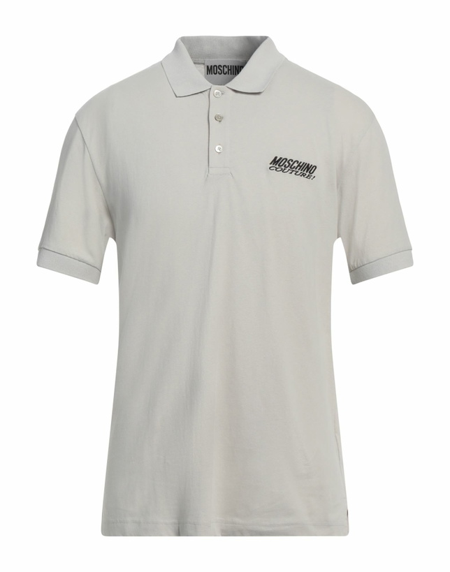 Photo: Moschino Mens Polo shirt in Grey