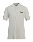 Moschino Mens Polo shirt in Grey