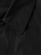 The Row - Eugene Belted Cotton-Poplin Coat - Black