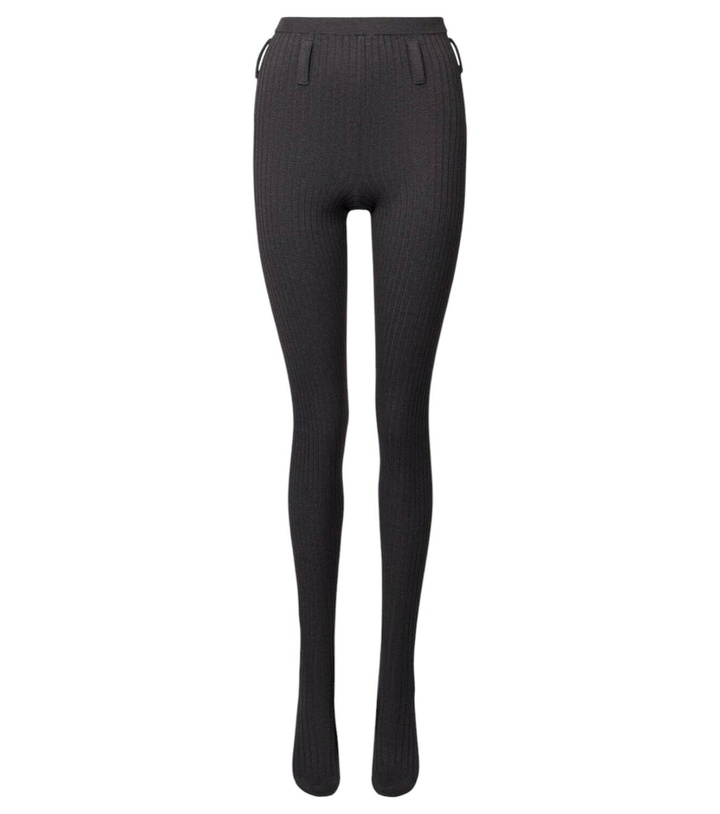 Photo: Prada Ribbed-knit cotton-blend tights