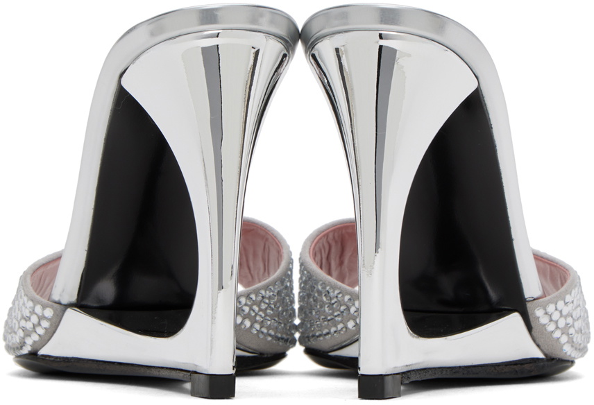 【関税込み】Les Petits Joueurs シルバー Lola ミュール Les Petits Joueurs Silver Lola Mules