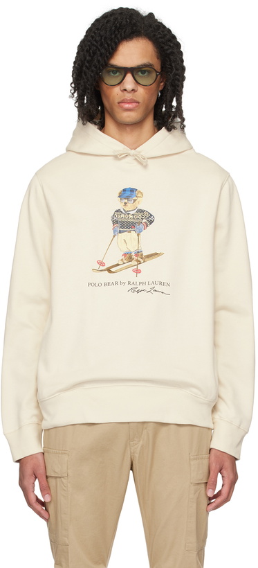 Photo: Polo Ralph Lauren Beige Polo Bear Hoodie