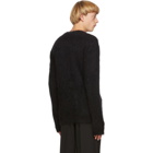 Valentino Black Mohair VLTN Sweater