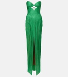Maria Lucia Hohan Stephanie silk tulle corset gown