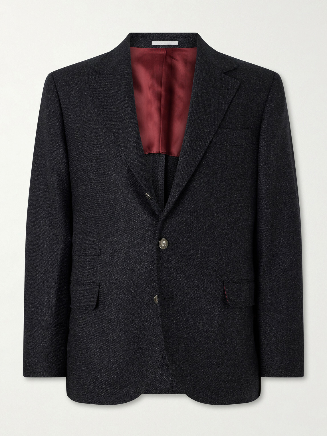 Brunello Cucinelli - Virgin Wool Suit Jacket - Black