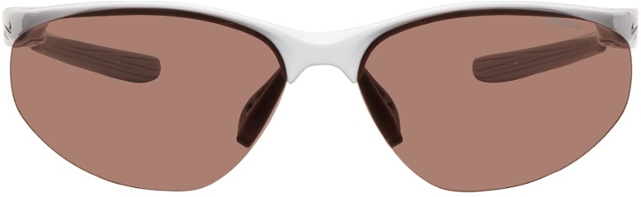 Photo: Nike White Aerial Sunglasses