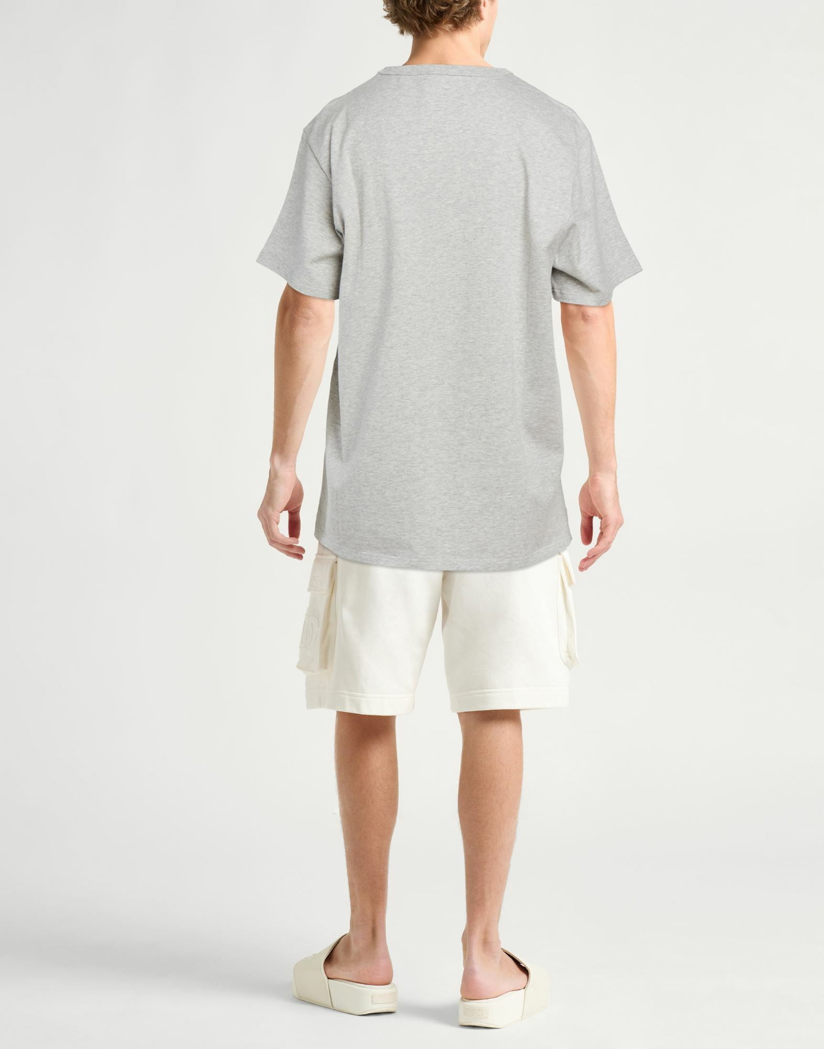Mcqueen Mens T-shirt in Grey