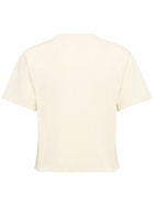ANNAGRETA Greta Cropped Cotton Jersey T-shirt