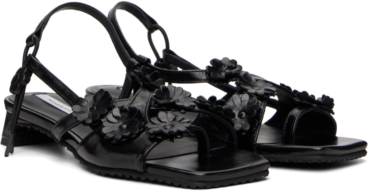 Cecilie Bahnsen Black CBarna Heeled Sandals