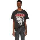 Amiri Black and Red Reconstructed Crystal Lost Boys T-Shirt