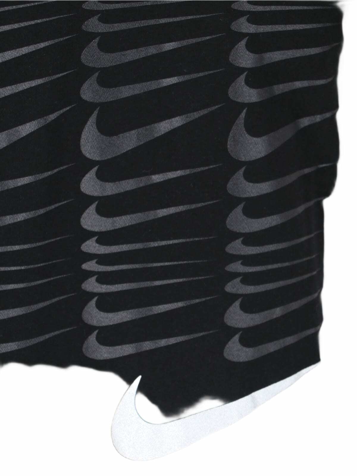 Black Comme des Garçons X Niket-shirt Printed