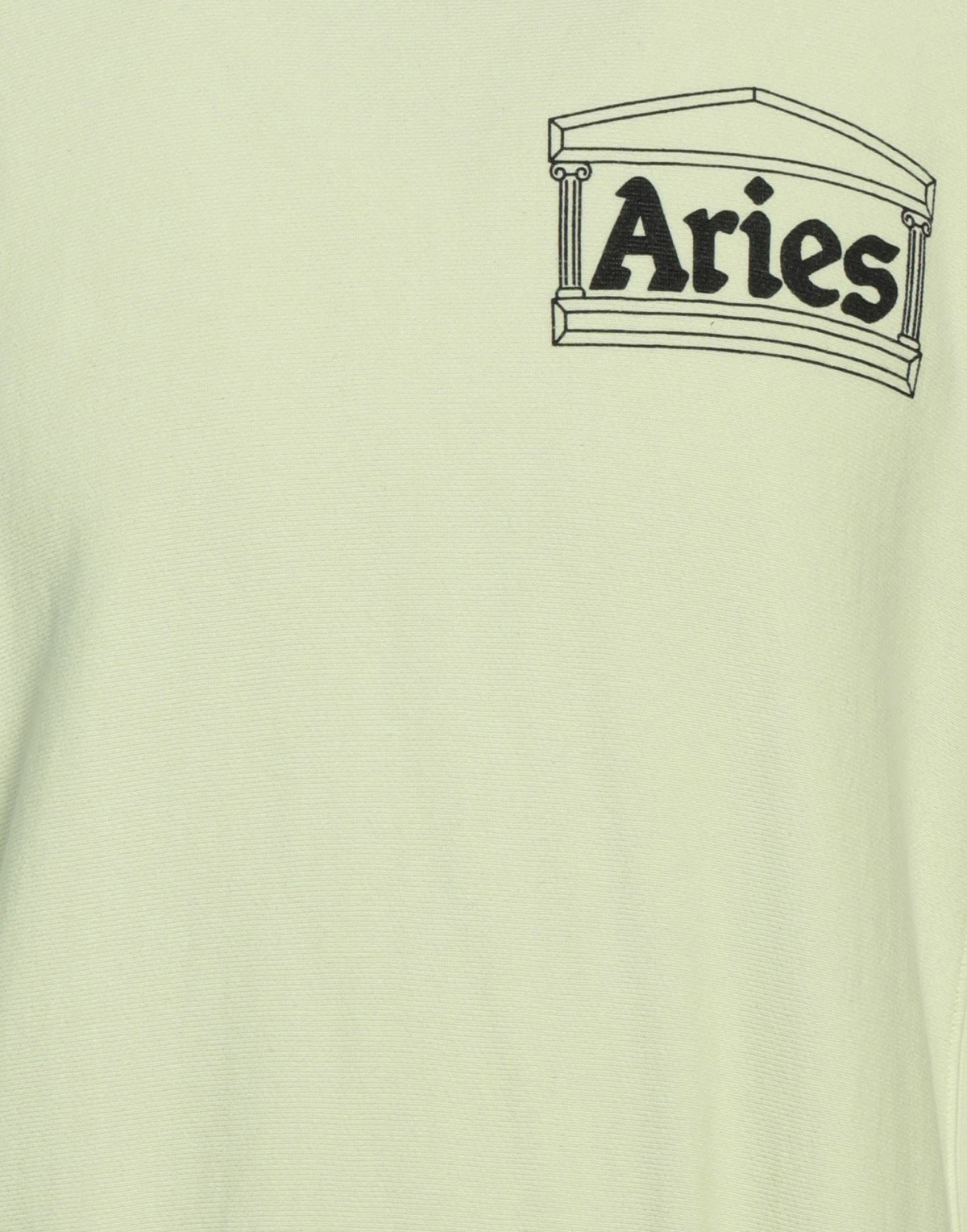 Aries Mens Sweatshirt Light in Green
