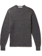Inis Meáin - Linen Sweater - Gray