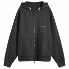 GOOPiMADE Men's ® “MEquip-H3” Mantle Logo Hooded Jacket in Black