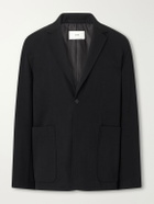 ATON - Wool-Twill Suit Jacket - Black