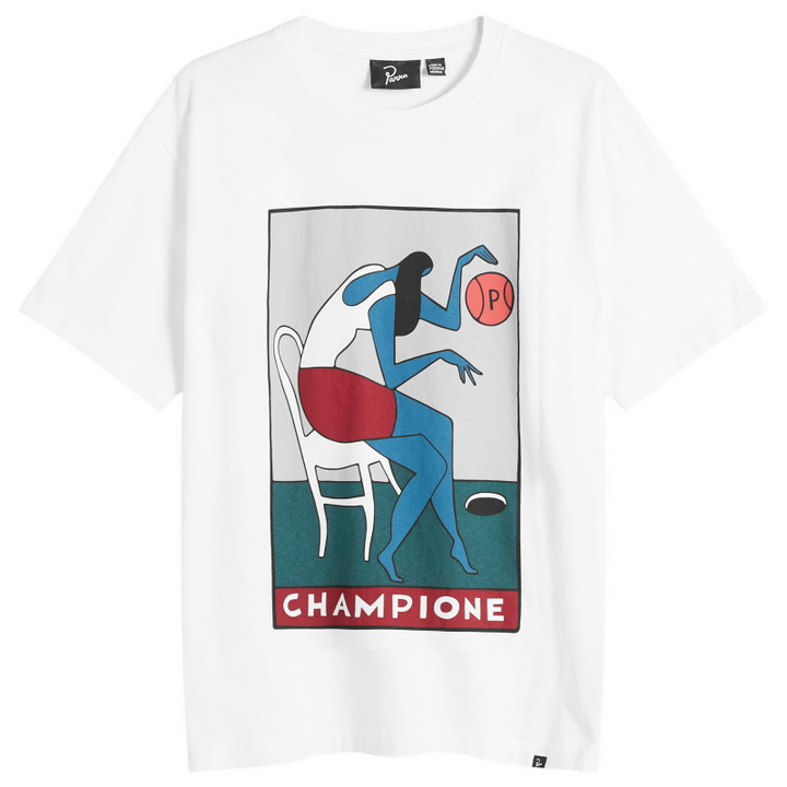 Photo: By Parra Men's Champione T-Shirt in White