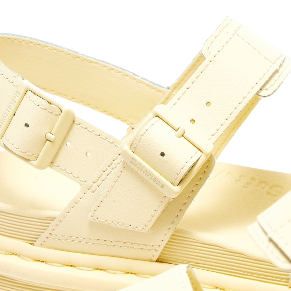 Dr Martens★VOSS MONO★TOILE CREAM HYDRO Voss Women's Leather Strap Sandals in Cream | Dr. Martens