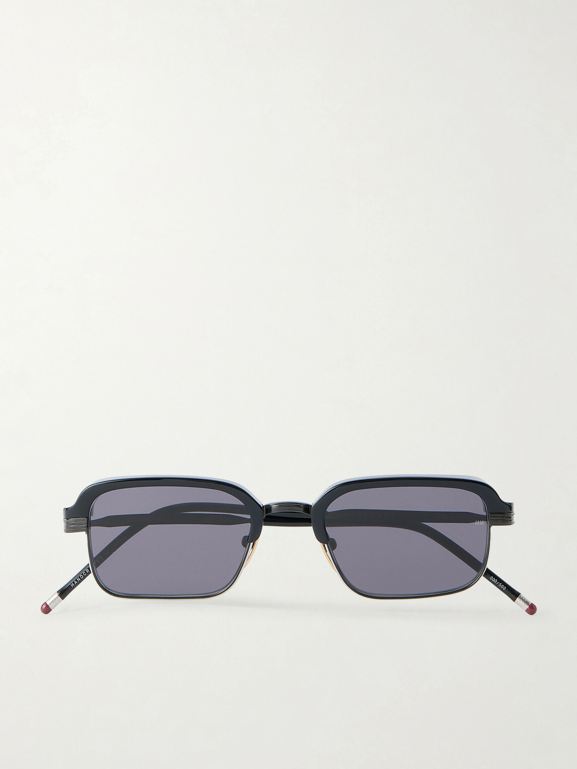 Jacques Marie Mage - Comanche Square-Frame Titanium and Acetate Sunglasses