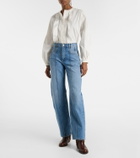Isabel Marant Drolane high-rise straight jeans