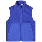 Adidas Men's Adventure Fleece Vest in Sonic Ink