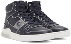 Coach 1941 Navy Citysole High Sneakers