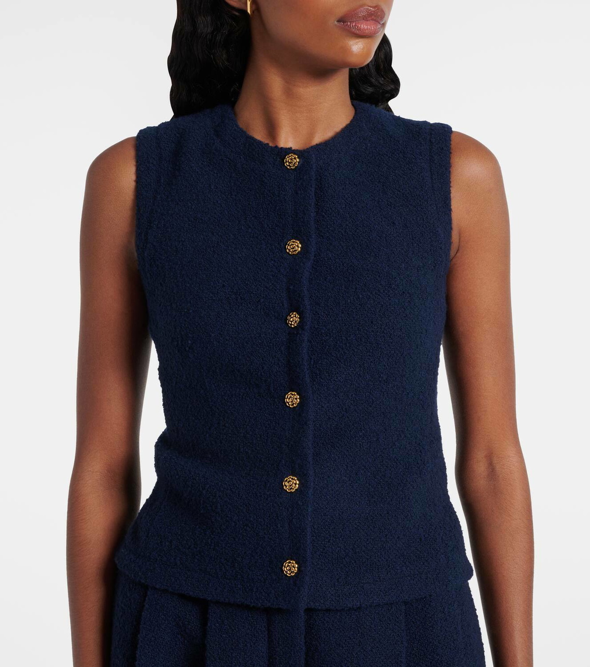 Loro Piana Cashmere and wool-blend vest