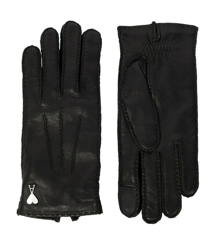 Photo: Ami Paris Leather gloves