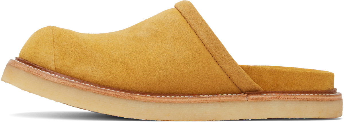 ADER error Tan Curve Sabot 02 Slip-on Loafers