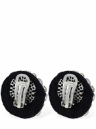 MOSCHINO - Crystal Clip-on Earrings