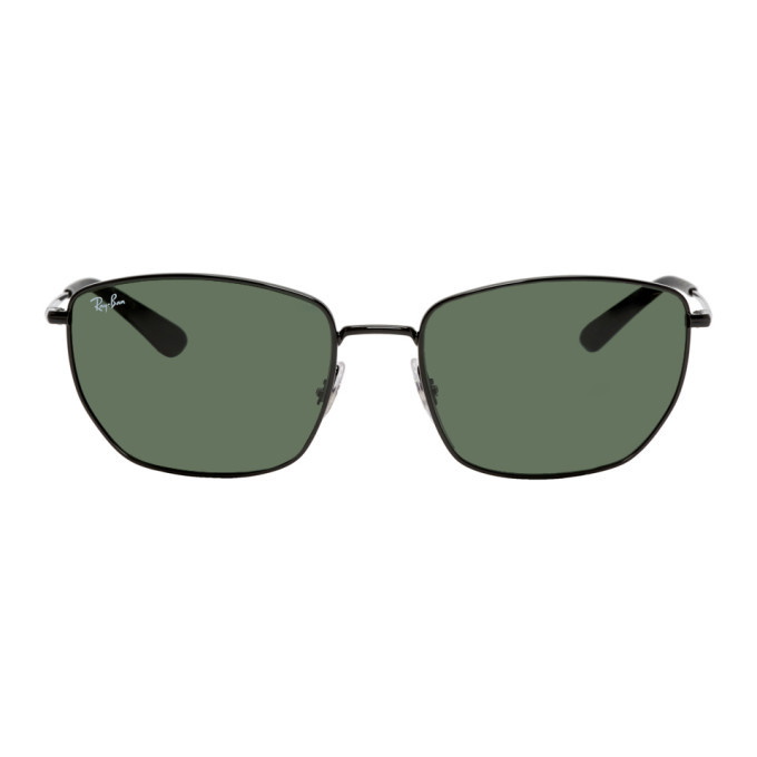 Photo: Ray-Ban Black and Green RB3653 Sunglasses