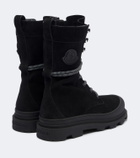 Moncler Vera suede lace-up boots