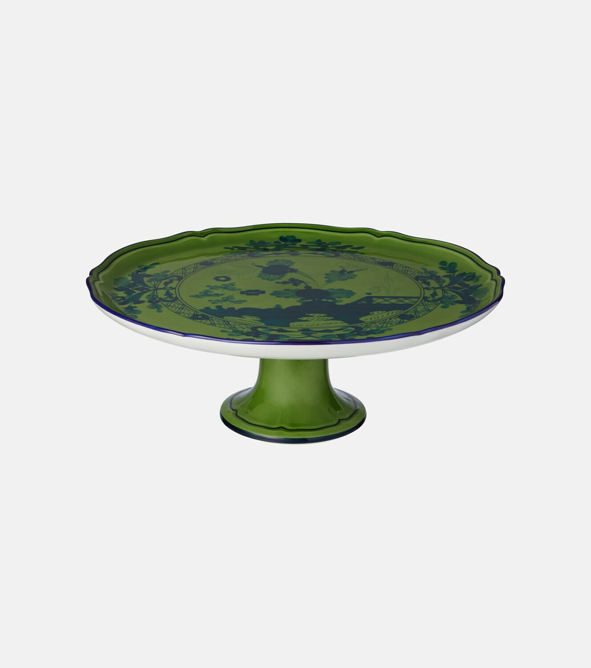 Ginori 1735 Oriente Italiano porcelain cake stand