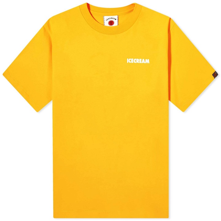 Photo: ICECREAM Men's We Serve It Best T-Shirt in Orange