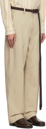 colbo Beige Chinos Trousers