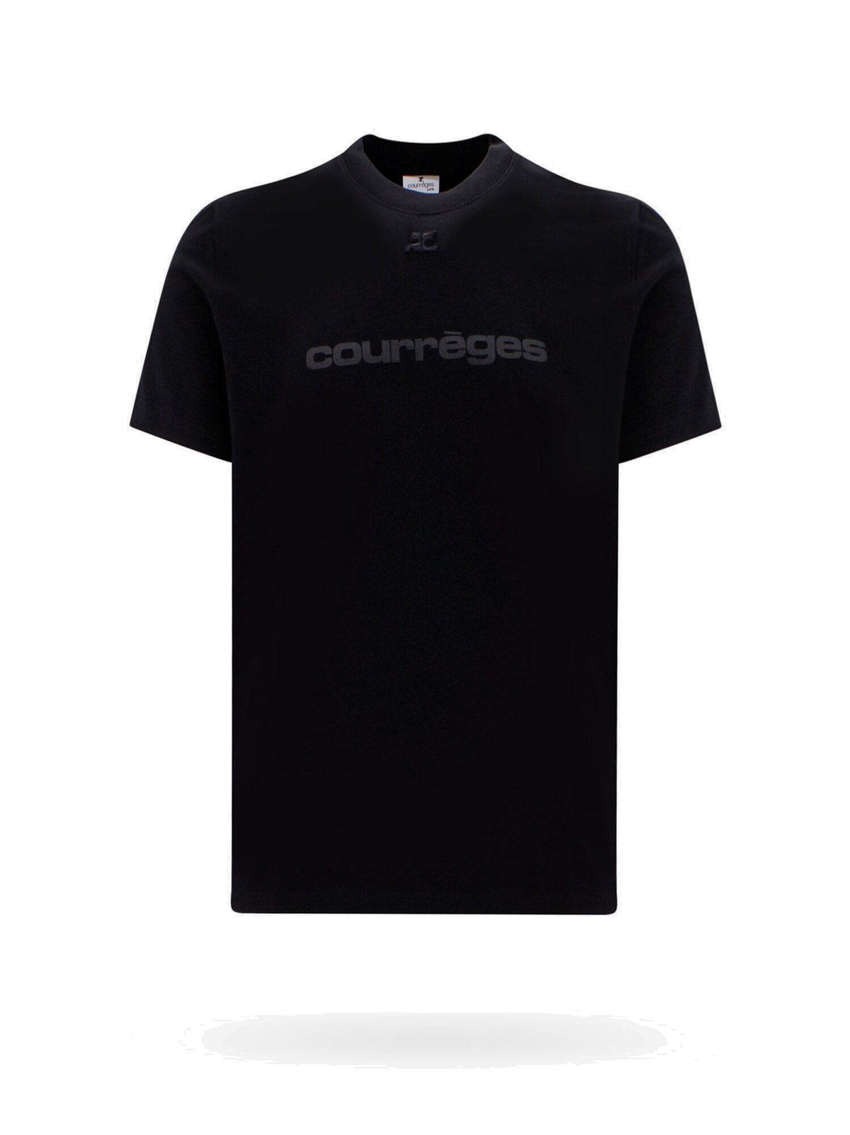 【関税込み】Courreges Tシャツ 関税送料込【Courreges】ロゴ コットン Tシャツ 半袖 (Courreges