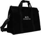 A.P.C. Black Recuperation Gym Weekender Bag