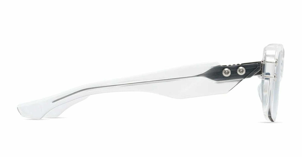 Dita Hypher-1183 - Crystal Clear / Antique Silver Sunglasses