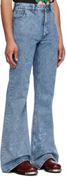 EGONlab Blue Wide Jeans