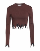 Jw Anderson Womens Sweater Chocolate in Brown