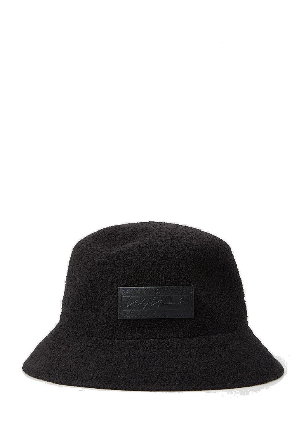 Photo: x New Era Logo Patch Bucket Hat in Black