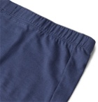 Hanro - Superior Cotton-Blend Boxer Briefs - Blue