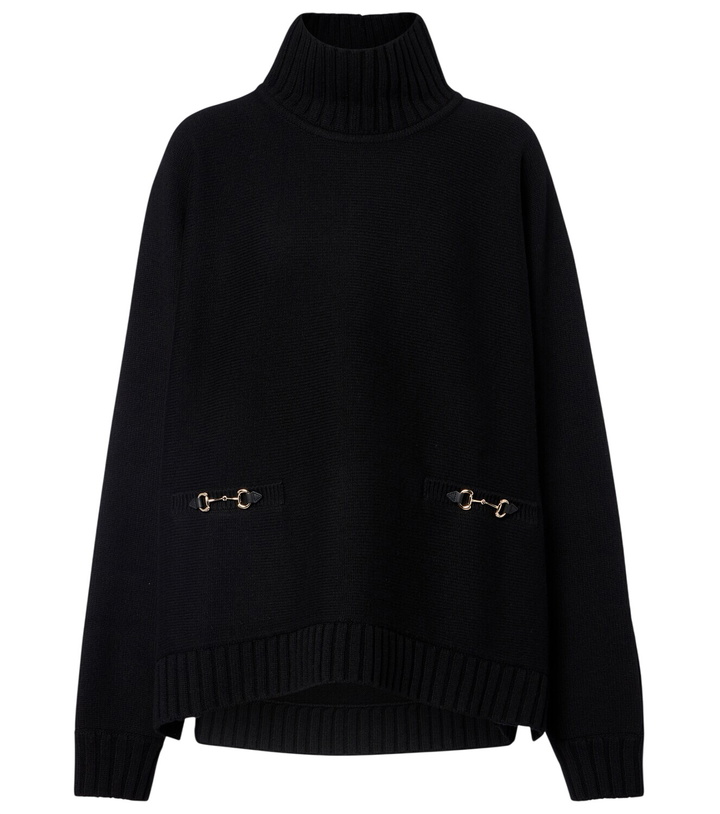 Photo: Gucci Horsebit wool-blend turtleneck sweater
