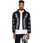 Liam Hodges Black Alfie Kungu Edition Denim Chain Jacket