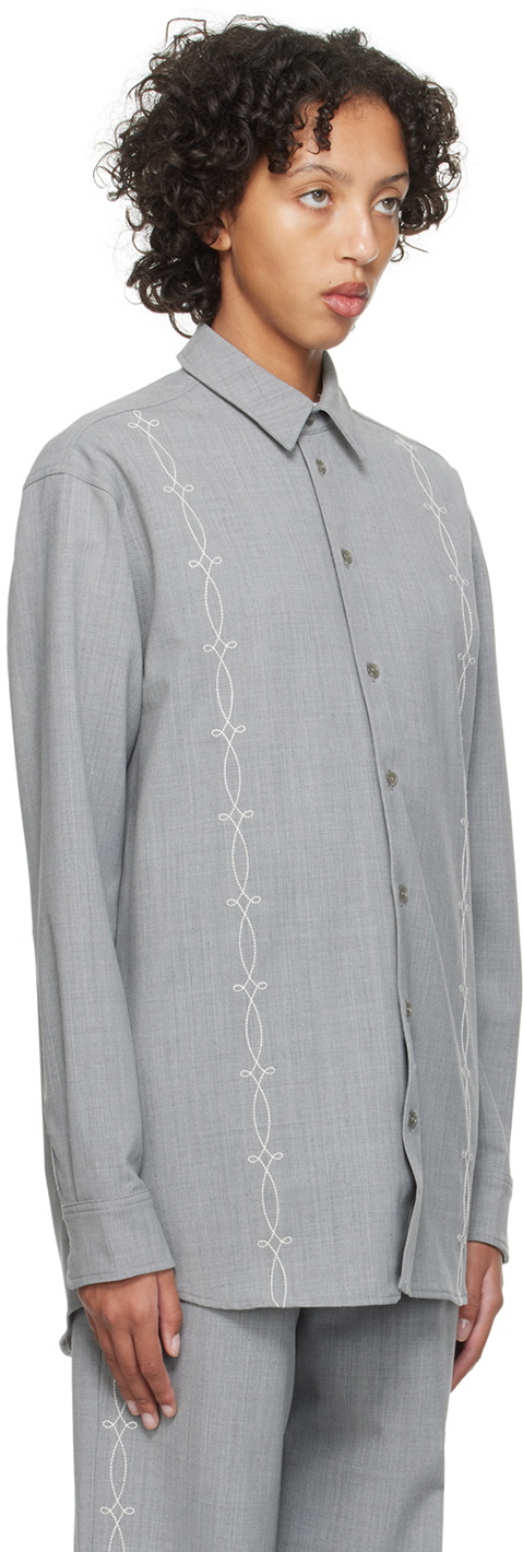 Soulland Gray Damon Shirt