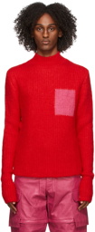 Jacquemus Red La Montagne 'La Maille Merano' Sweater